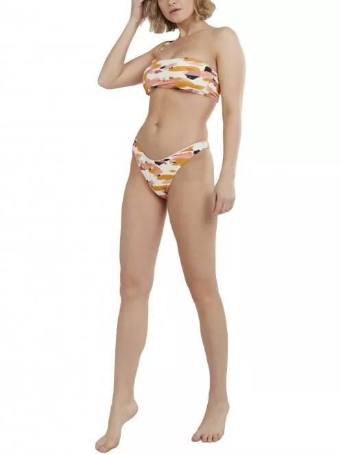chiloti bikini pt. femei Fundango Madison High Cut Bottoms multicolor 5