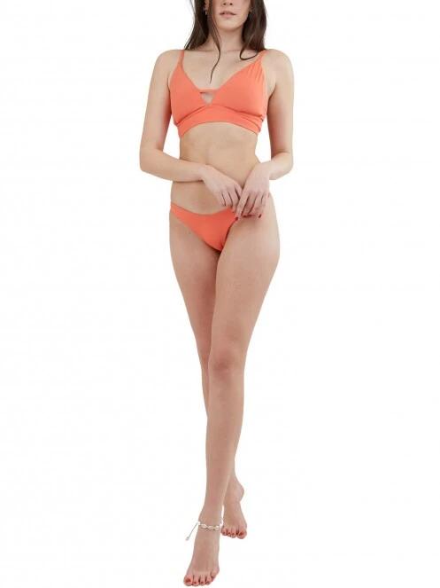 sutien bikini pt. femei Fundango Sahara V-neck Cami Top magenta 4