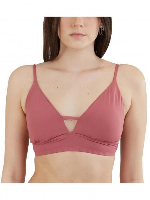 sutien bikini pt. femei Fundango Sahara V-neck Cami Top magenta 2