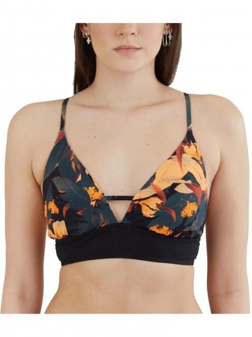 sutien bikini pt. femei Fundango Sahara V-neck Cami Top multicolor 2