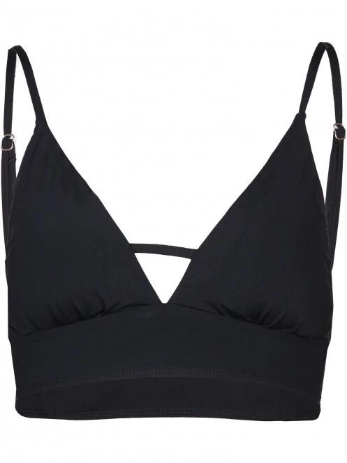 sutien bikini pt. femei Fundango Sahara V-neck Cami Top negru 7