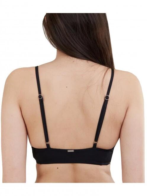 sutien bikini pt. femei Fundango Sahara V-neck Cami Top negru 3