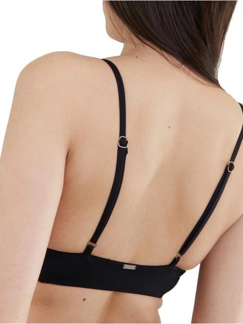 sutien bikini pt. femei Fundango Sahara V-neck Cami Top negru 6