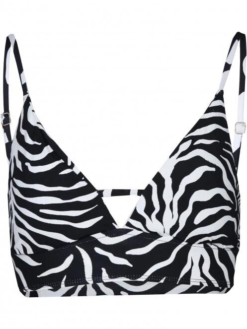 sutien bikini pt. femei Fundango Sahara V-neck Cami Top negru 7
