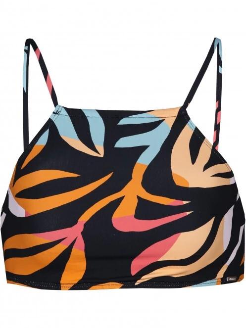 sutien bikini pt. femei Fundango Hogg High Neck Top multicolor 6