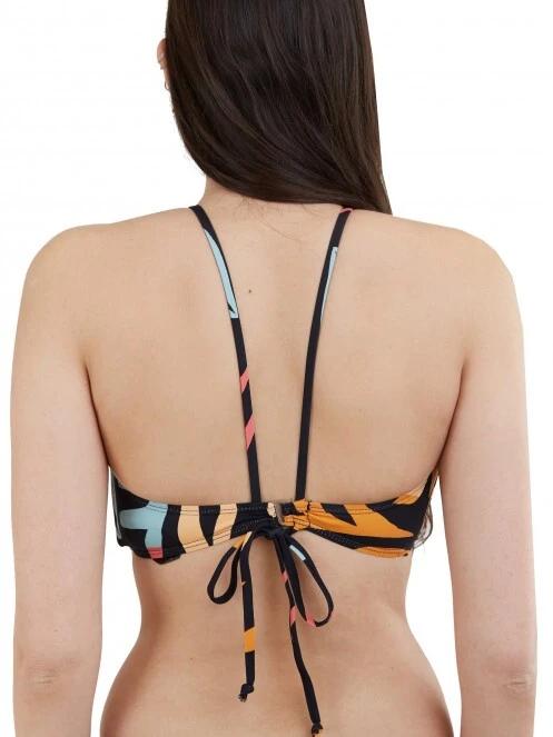 sutien bikini pt. femei Fundango Hogg High Neck Top multicolor 3