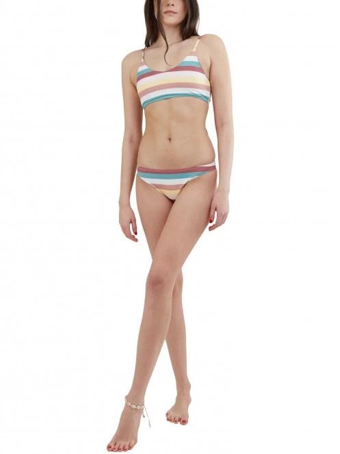 sutien bikini pt. femei Fundango Moana Classic Top alb 4
