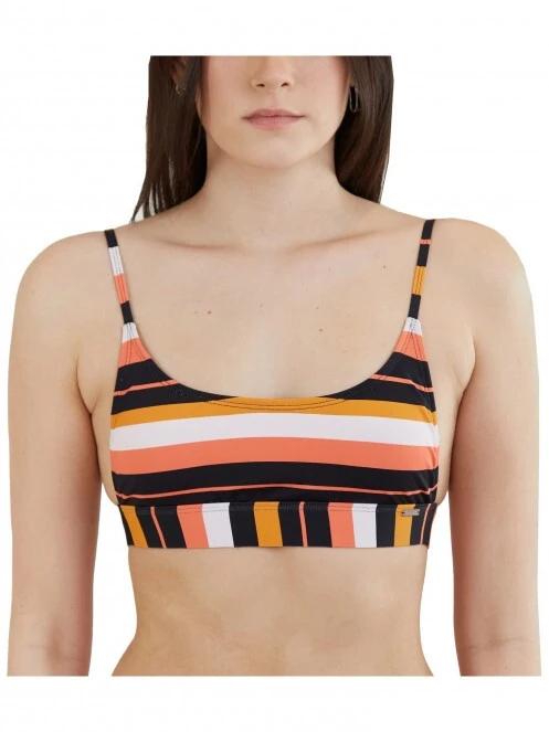 sutien bikini pt. femei Fundango Moana Bralette Top negru 2