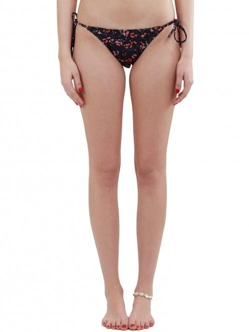 chiloti bikini pt. femei Fundango Innisfil Tie-side Bottoms negru 2