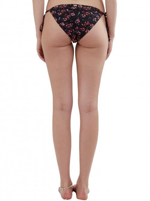 chiloti bikini pt. femei Fundango Innisfil Tie-side Bottoms negru 3