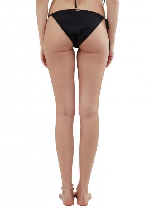 chiloti bikini pt. femei Fundango Innisfil Tie-side Bottoms negru 3