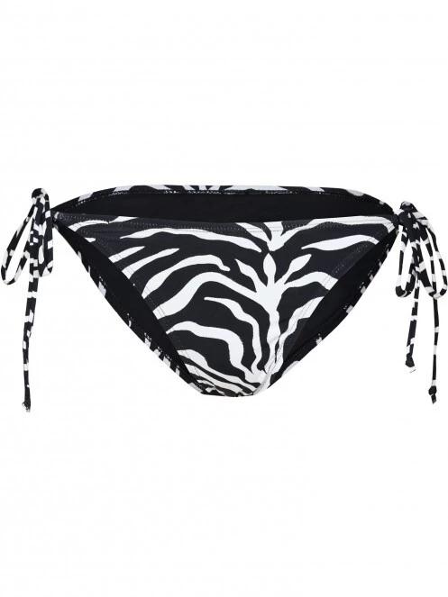 chiloti bikini pt. femei Fundango Innisfil Tie-side Bottoms negru 7