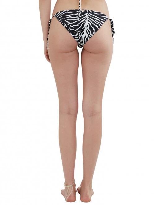 chiloti bikini pt. femei Fundango Innisfil Tie-side Bottoms negru 3