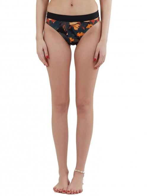 chiloti bikini pt. femei Fundango Sahara Mid Waist Full Bottoms multicolor 2