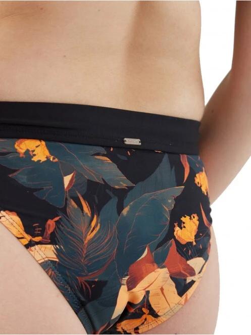 chiloti bikini pt. femei Fundango Sahara Mid Waist Full Bottoms multicolor 5