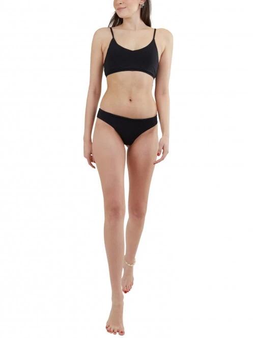 chiloti bikini pt. femei Fundango Hogg Hipster negru 4