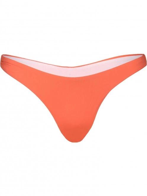 chiloti bikini pt. femei Fundango Madison High Cut Bottoms portocaliu 5