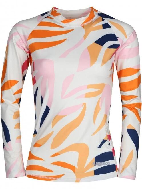 lycra cu maneci lungi pt. femei Fundango Joyce Long Sleeve Rashguard alb 6