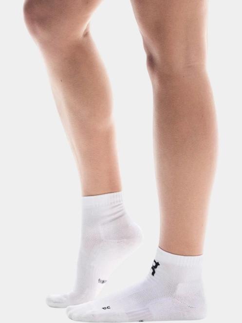 ciorapi sport ON Core Run Sock Mid 2P alb 3