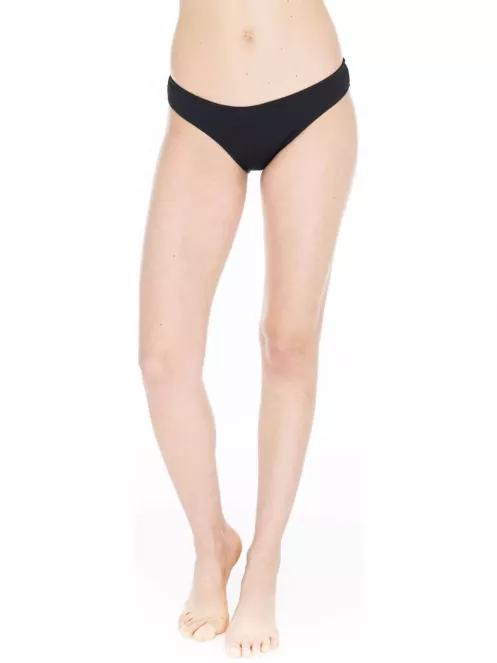 chiloti bikini pt. femei Fundango Citrana bottom negru 2