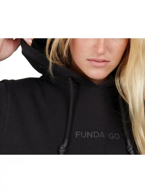 pulover pt. femei Fundango Mirage Hooded Sweatshirt negru 7