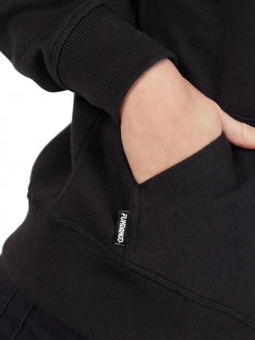 pulover pt. femei Fundango Mirage Hooded Sweatshirt negru 8