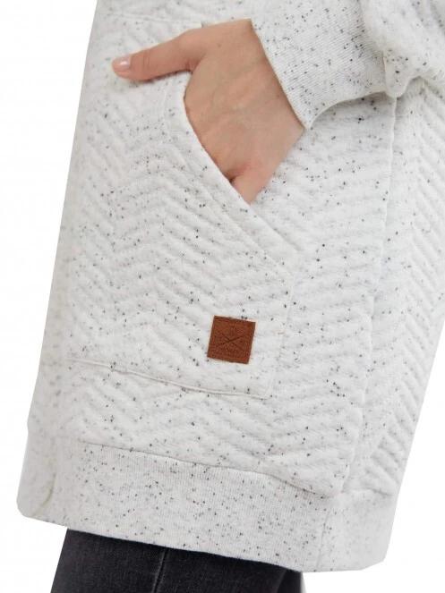 pulover cu gluga pt. femei Fundango Blanka Pullover gri 5