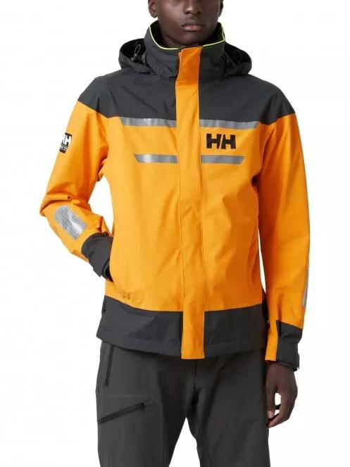 jacheta pentru navigatie pt. barbati Helly Hansen Salt Inshore Jacket portocaliu 2