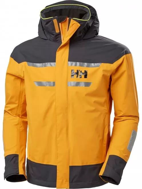 jacheta pentru navigatie pt. barbati Helly Hansen Salt Inshore Jacket portocaliu 7
