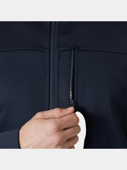 pulover polar pt. barbati Helly Hansen Crew Fleece Jacket albastru inchis 6