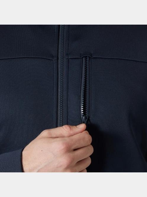 pulover polar pt. barbati Helly Hansen Crew Fleece Jacket albastru inchis 5
