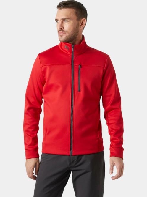 pulover polar pt. barbati Helly Hansen Crew Fleece Jacket rosu 2