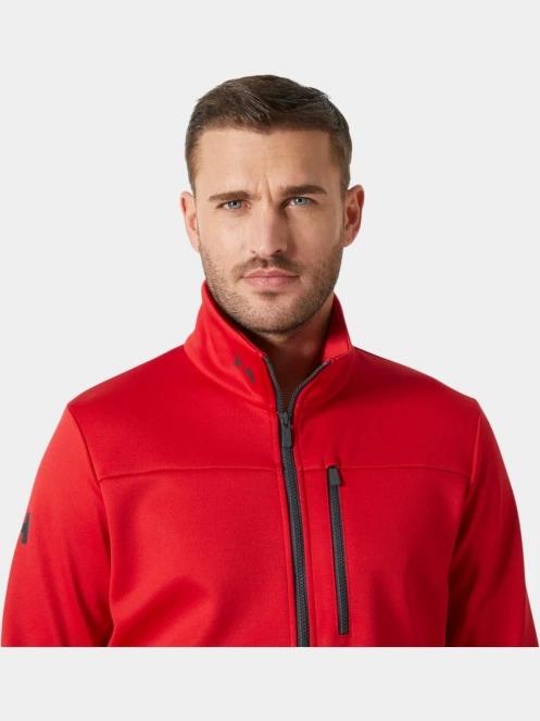 pulover polar pt. barbati Helly Hansen Crew Fleece Jacket rosu 4