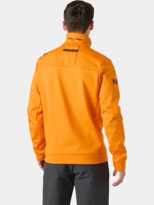 pulover polar pt. barbati Helly Hansen Crew Fleece Jacket portocaliu 3
