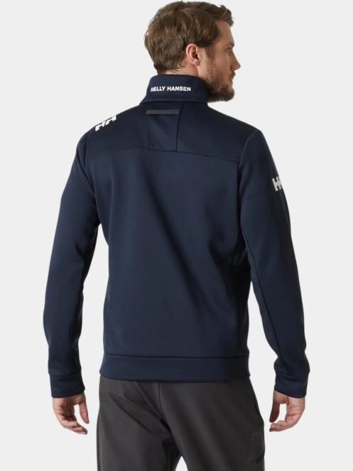 pulover polar pt. barbati Helly Hansen Crew Fleece Jacket albastru inchis 3