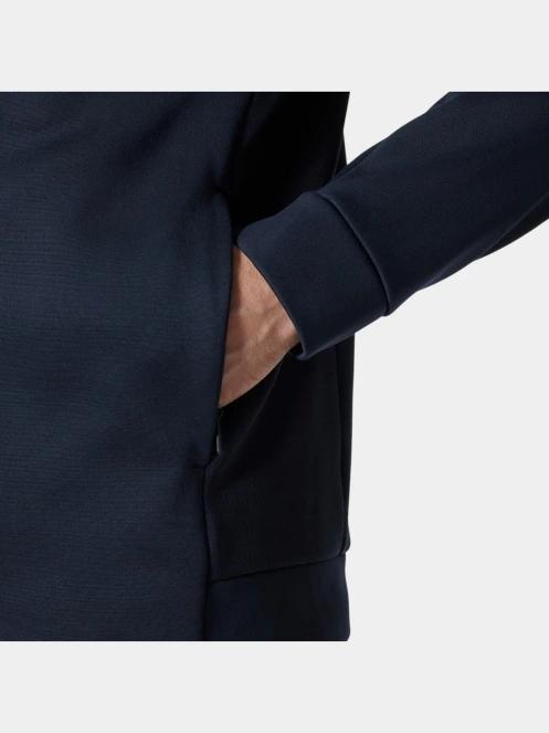 pulover polar pt. barbati Helly Hansen Crew Fleece Jacket albastru inchis 5