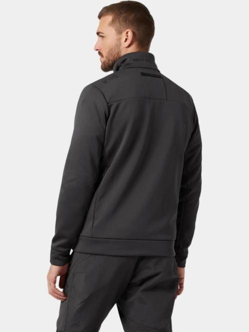 pulover polar pt. barbati Helly Hansen Crew Fleece Jacket negru 3