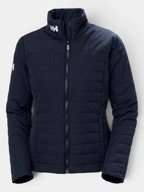 geaca matlasata de tranzitie pt. femei Helly Hansen W Crew Insulator Jacket 2.0 albastru inchis 2