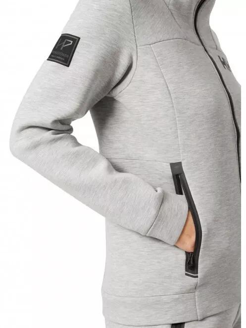 pulover cu gluga pt. femei Helly Hansen W Hp Ocean Swt Jacket gri 3