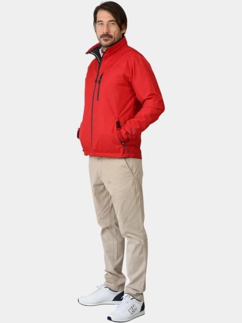 jacheta pentru navigatie pt. barbati Helly Hansen Crew Jacket rosu 6