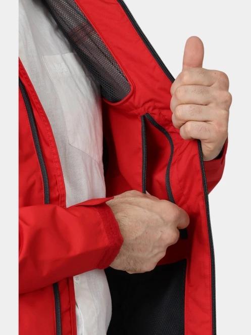 jacheta pentru navigatie pt. barbati Helly Hansen Crew Jacket rosu 9