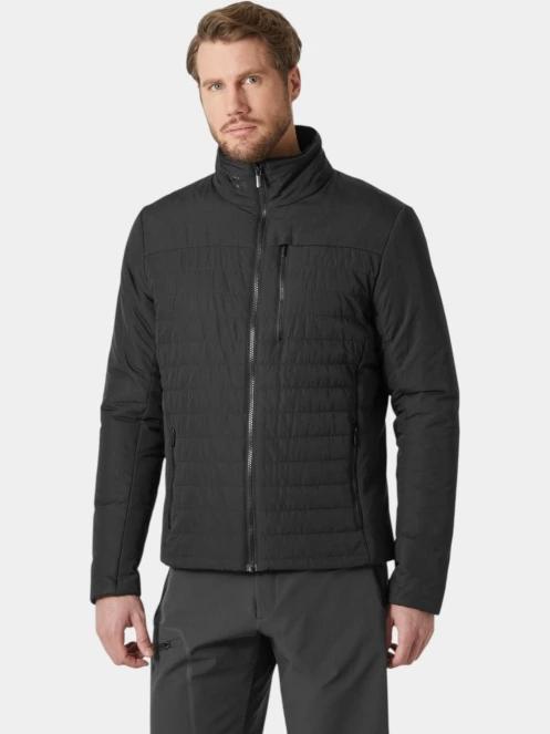 jacheta de primavara pt. barbati Helly Hansen Crew Insulator Jacket 2.0 negru 2