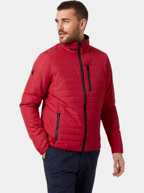 geaca matlasata de tranzitie pt. barbati Helly Hansen Crew Insulator Jacket 2.0 rosu 2