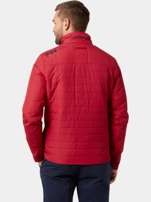 geaca matlasata de tranzitie pt. barbati Helly Hansen Crew Insulator Jacket 2.0 rosu 3