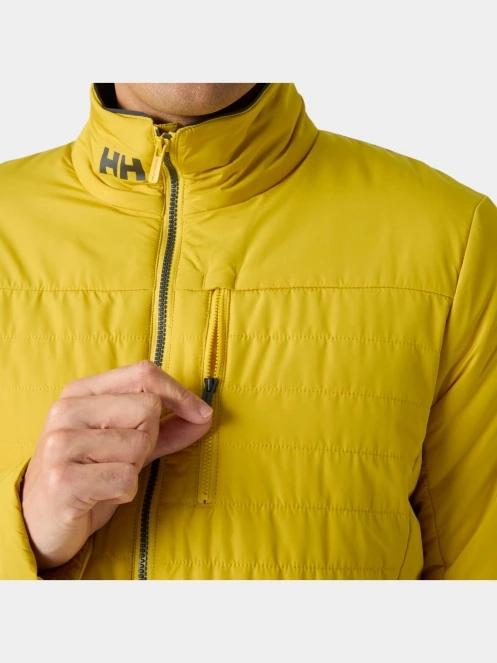 geaca matlasata de tranzitie pt. barbati Helly Hansen Crew Insulator Jacket 2.0 galben 4