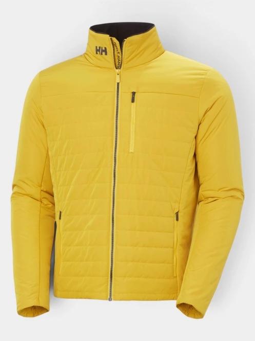 geaca matlasata de tranzitie pt. barbati Helly Hansen Crew Insulator Jacket 2.0 galben 7