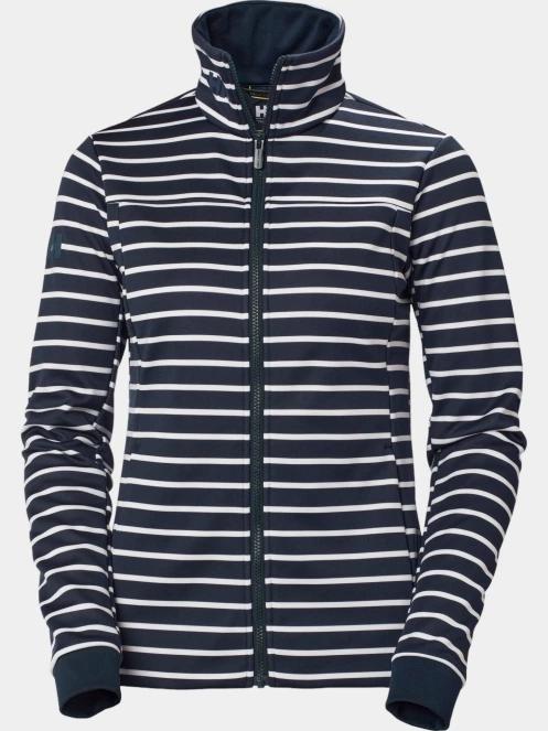 pulover polar pt. femei Helly Hansen W Crew Fleece Jacket albastru inchis 2