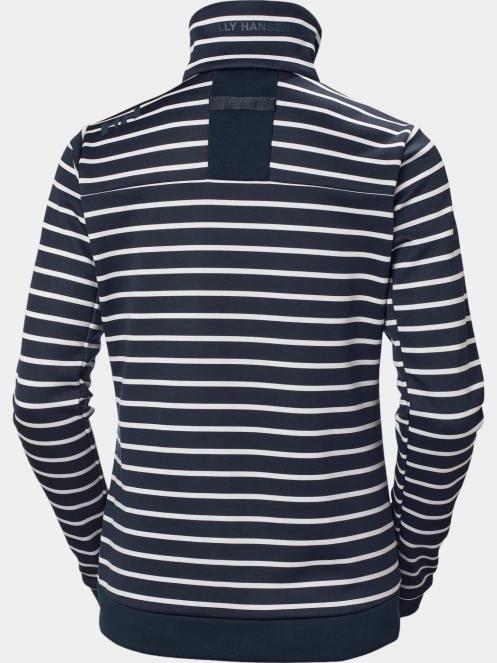 pulover polar pt. femei Helly Hansen W Crew Fleece Jacket albastru inchis 3