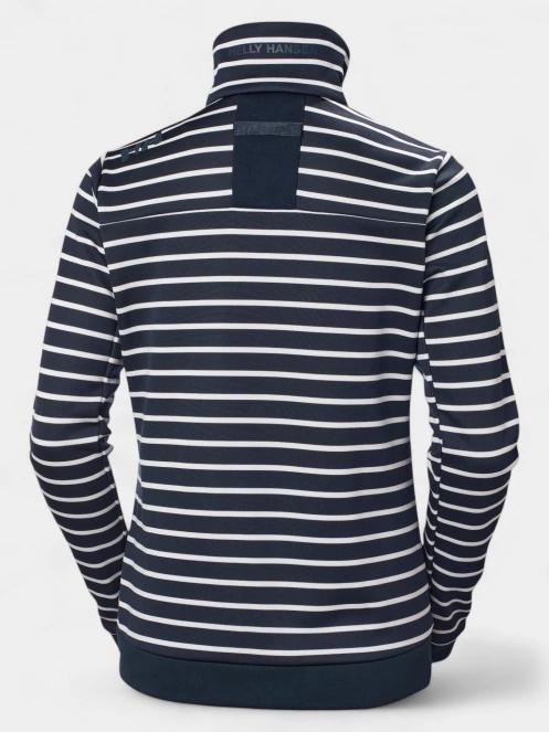 pulover polar pt. femei Helly Hansen W Crew Fleece Jacket albastru inchis 3
