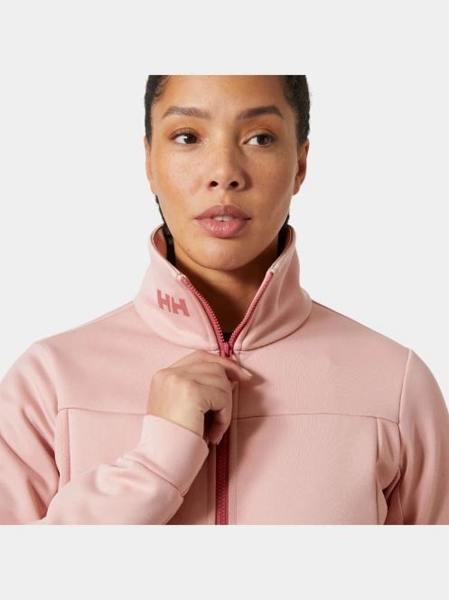 pulover polar pt. femei Helly Hansen W Crew Fleece Jacket roz 4
